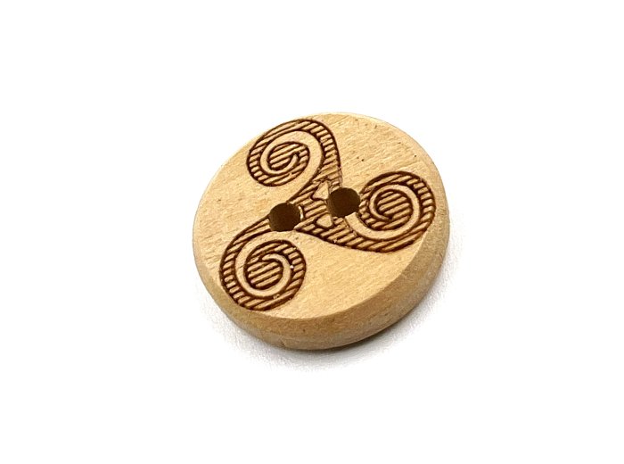 Carved Button