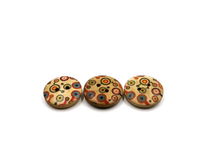 Tree Wood Buttons
