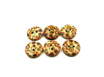 Tree Wood Buttons